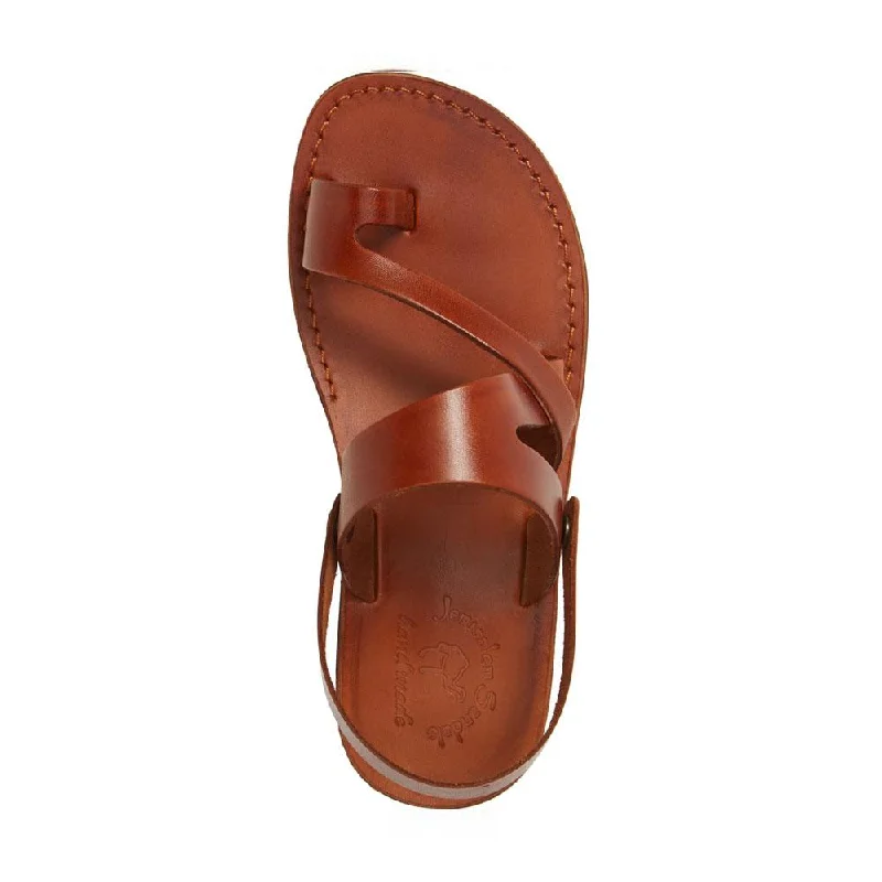 Benjamin - Leather Slingback Sandal | Honey