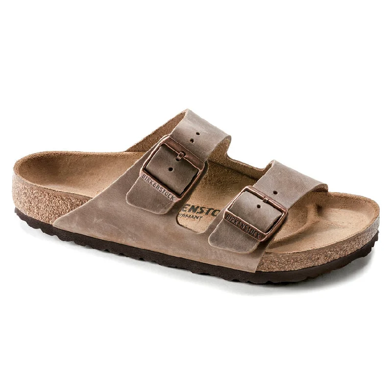 Birkenstock Arizona - Tobacco Brown | Oiled Leather - 352201