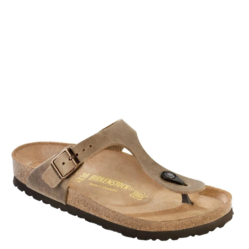 Birkenstock Women's Gizeh - Tobacco | Oiled Leather 943811