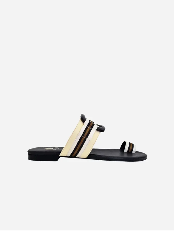 Gala Vegan Leather Slide Sandals | Butter