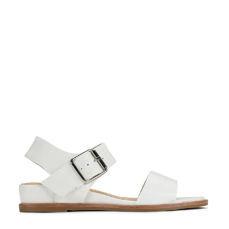 Hight Leather Ankle Strap Sandals Off