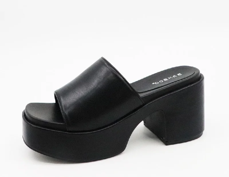 MISO-02 Black Faux Leather