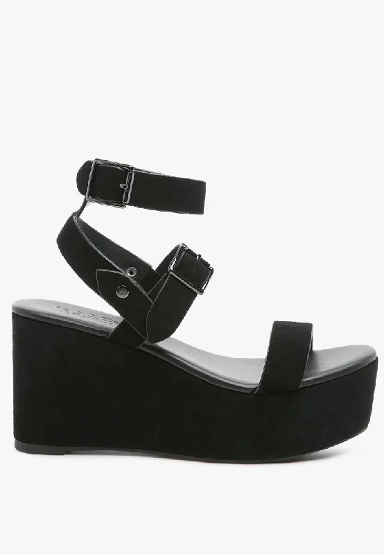 Portia Leather Wedge Sandal