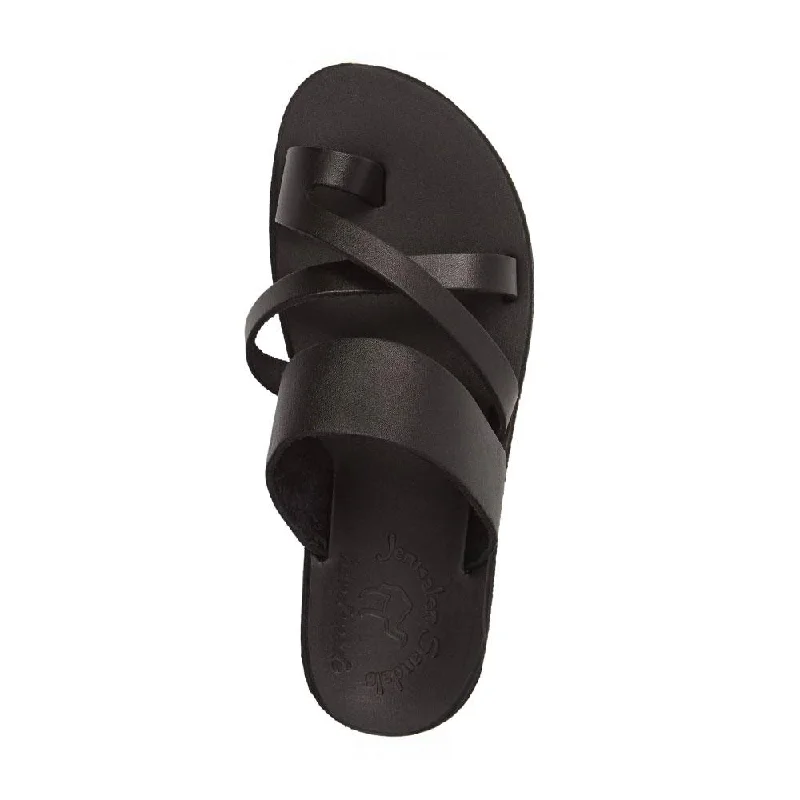 The Good Shepherd Comfort - Molded Leather Sandal | Black