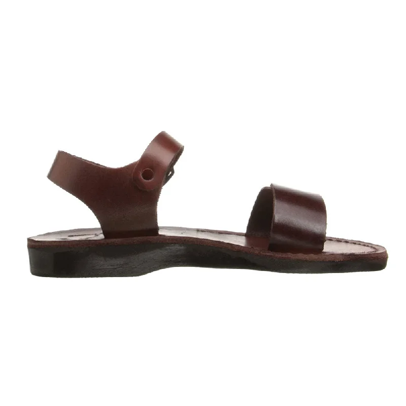 The Original - Leather Adjustable Strap Sandal | Brown