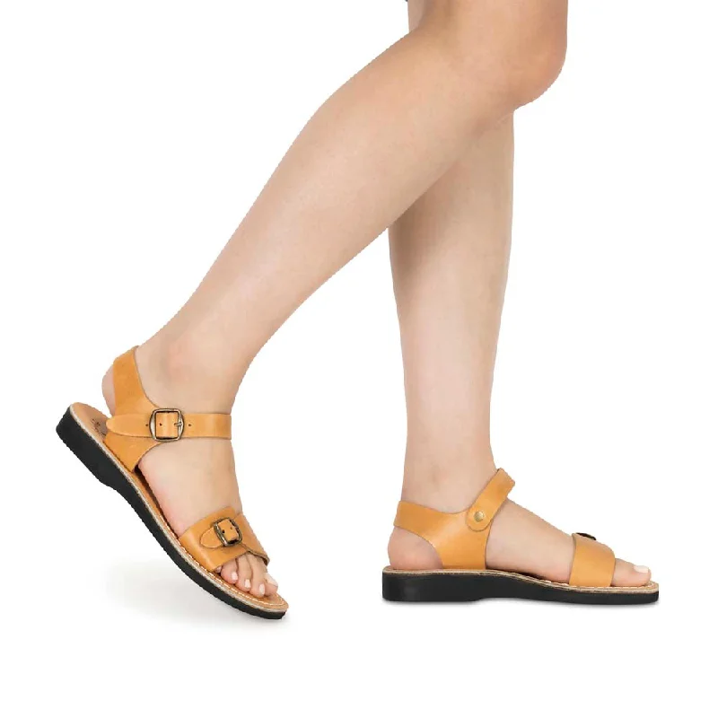 The Original - Leather Adjustable Strap Sandal | Tan